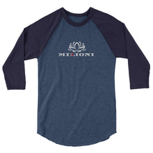 Load image into Gallery viewer, Milioni 3/4 sleeve Raglan shirt
